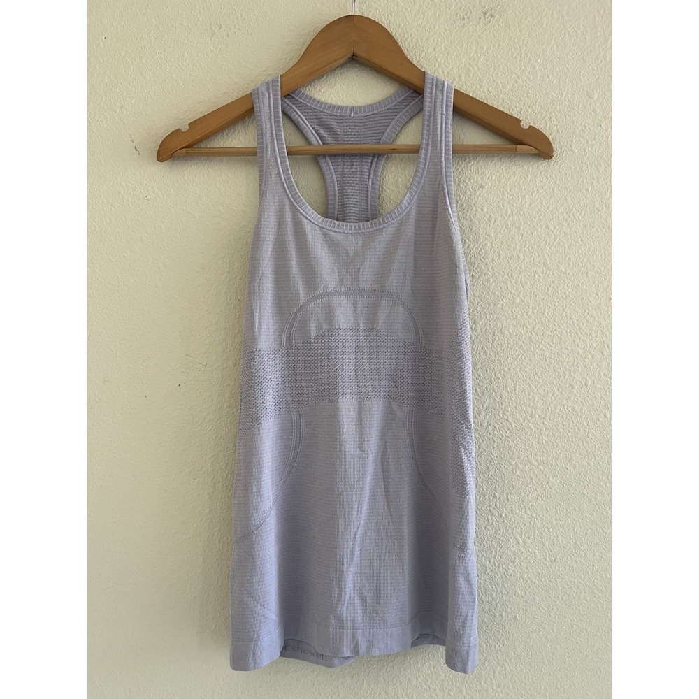 Lululemon Swiftly Racerback Tank Berry Mist Size 2/4 Athleisure Sporty *Read